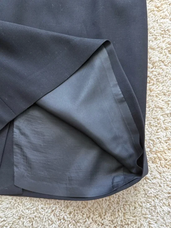 Escada Black Tailored Pencil Skirt - Picture 6 of 7